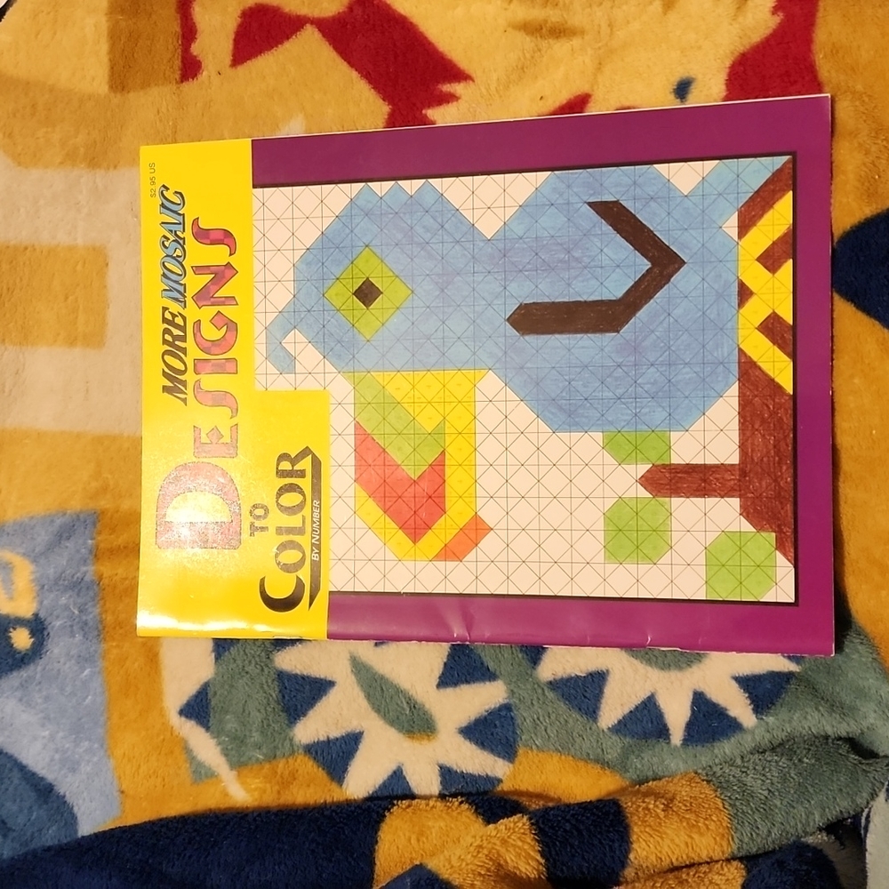More Mosaic Designs to Color 1999